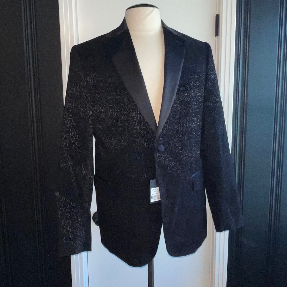 Jared Lang Black Evening Jacket Brand New